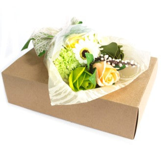 Boxed Hand Soap Flower Bouquet